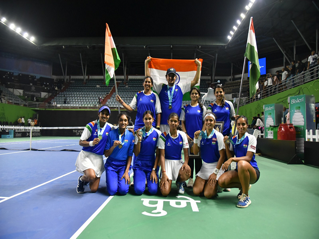 Team India (Photo: Billie Jean King Cup)
