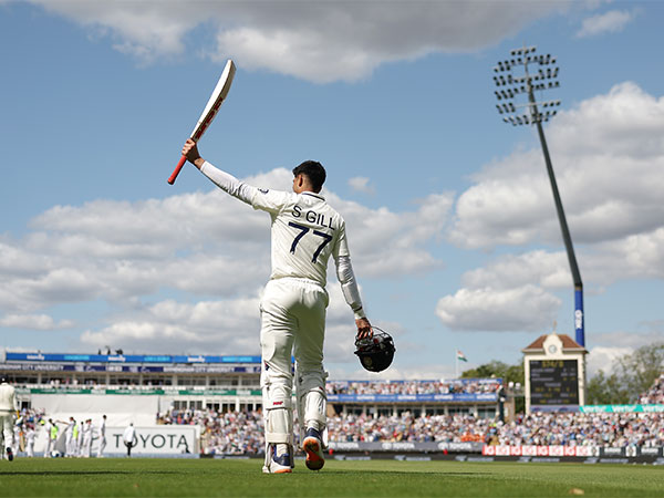 Indian Test captain Shubman Gill. (Photo: X/@BCCI)