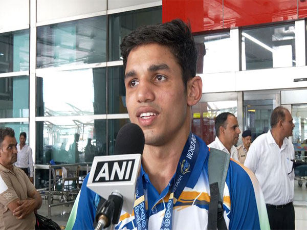 Boxer Hitesh Gulia (Photo/ANI)