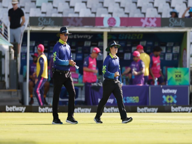 Umpire Arno Jacobs (Photo: CSA)