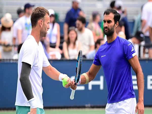 Yuki Bhambri and Michael Venus. (Photo/ US Open website)