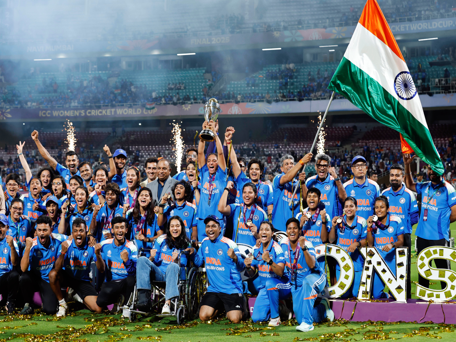 Team India (Photo/ANI)