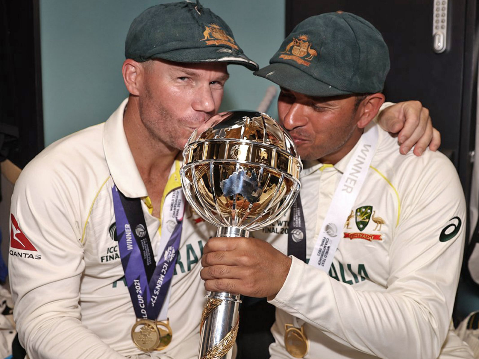 David Warner and Usman Khawaja (Photo: ANI)