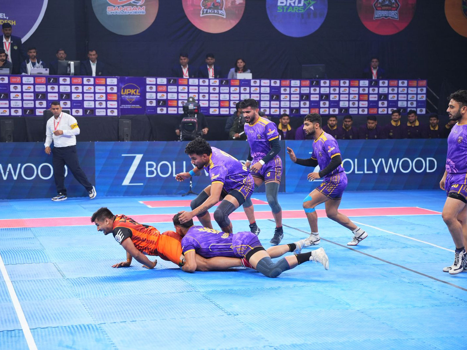 A visual from the match. (Photo: UPKL)