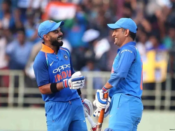 MS Dhoni and Virat Kohli