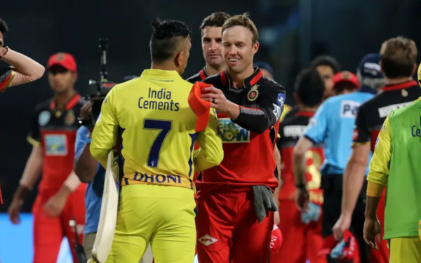 AB de Villiers and MS Dhoni