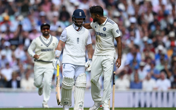 Akash Deep and Ben Duckett