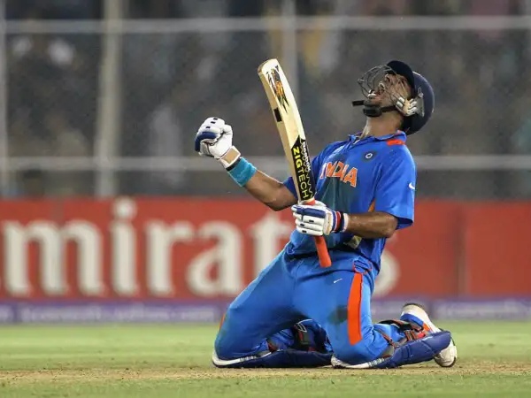 Yuvraj Singh played a match-winning knock against Australia in the 2011 World Cup
