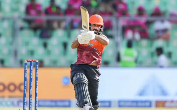 Salman Nizar in action (Photo: KCL Instagram)