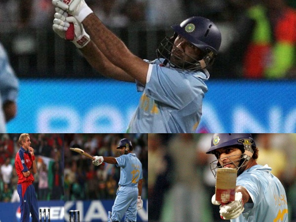 On this day in 2007, Yuvraj Singh smashes six sixes in a single over off Stuart Broad