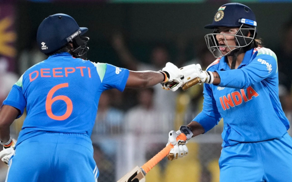 Deepti Sharma and Amanjot Kaur (Photo/ANI)