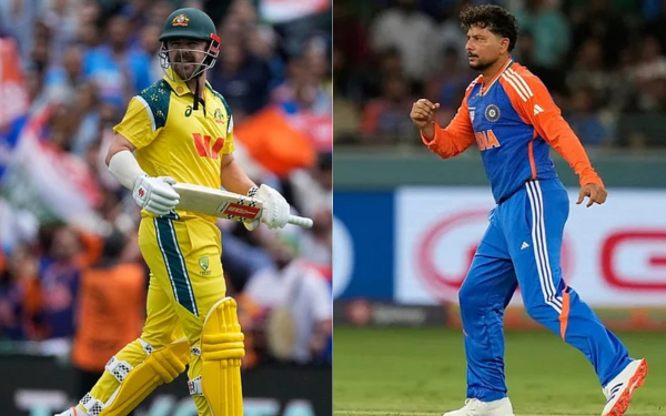 Travis Head and Kuldeep Yadav