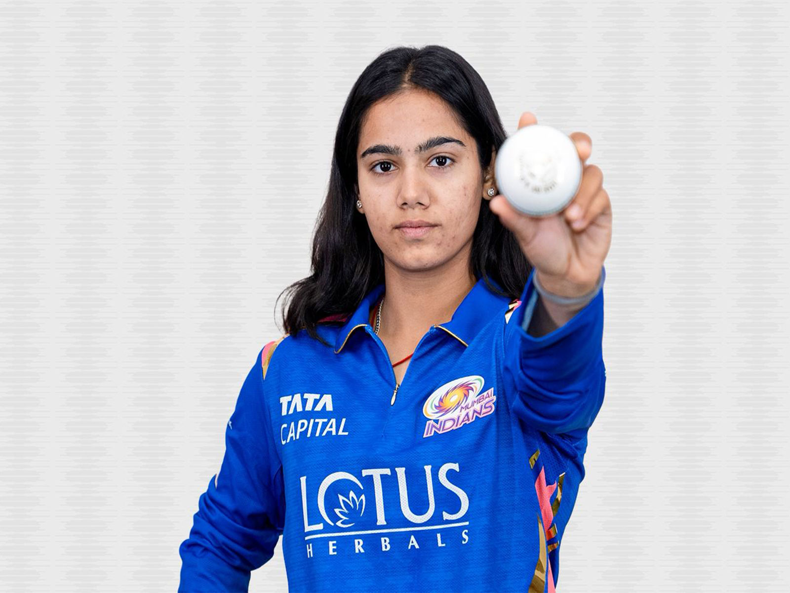 Vaishnavi Sharma. (Photo: Mumbai Indians)