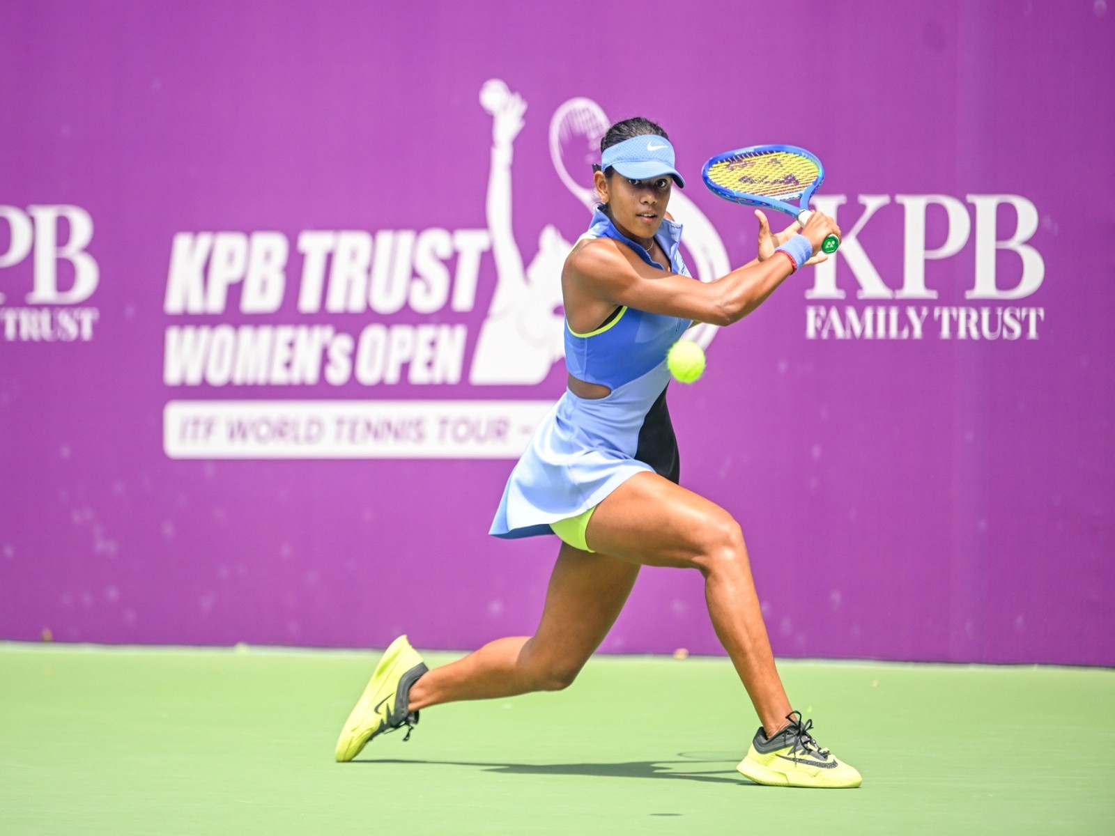 Maaya Rajeshwaran Revathi. (Photo/KPB Trust ITF Women’s Open W100 Bengaluru)