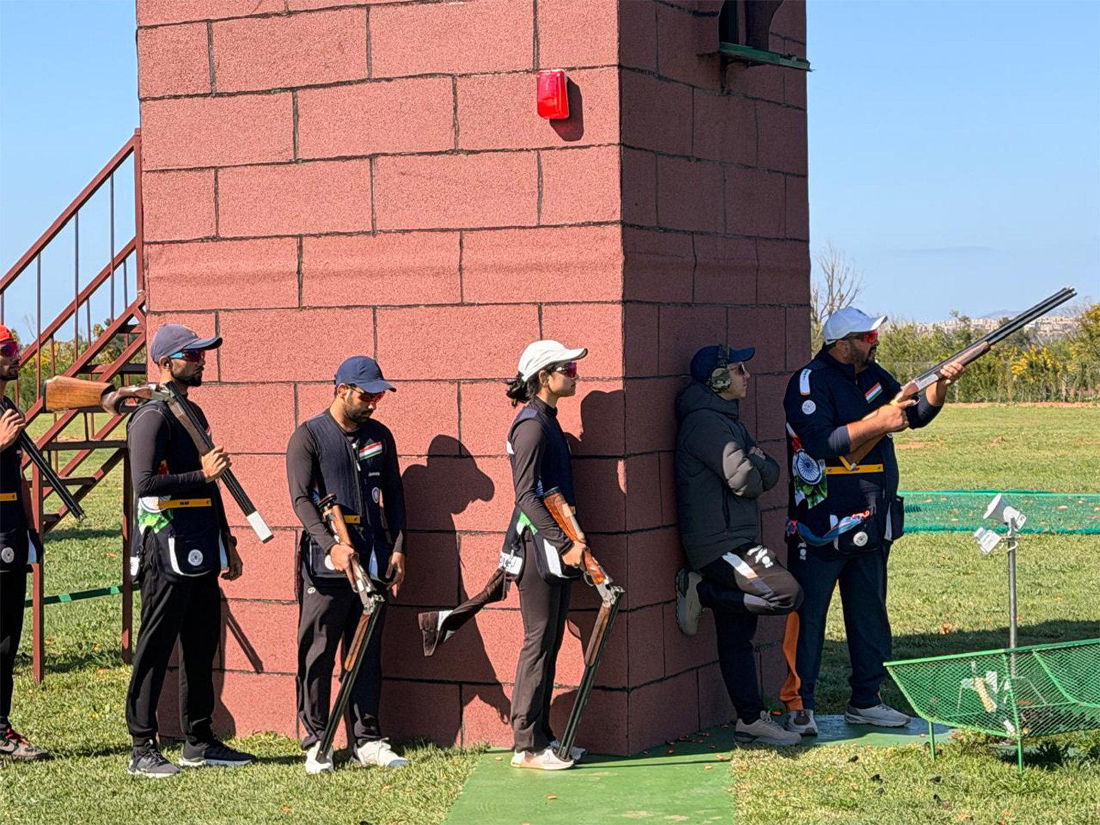 Skeet players in action (Photo: NRAI)
