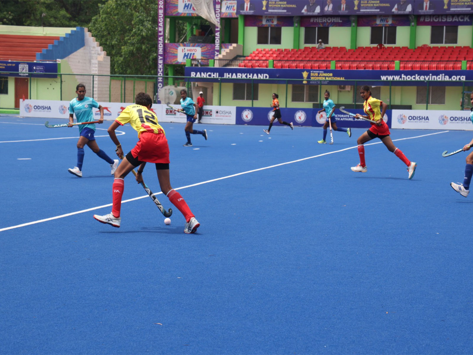 Players in action (Photo: Hockey India)
