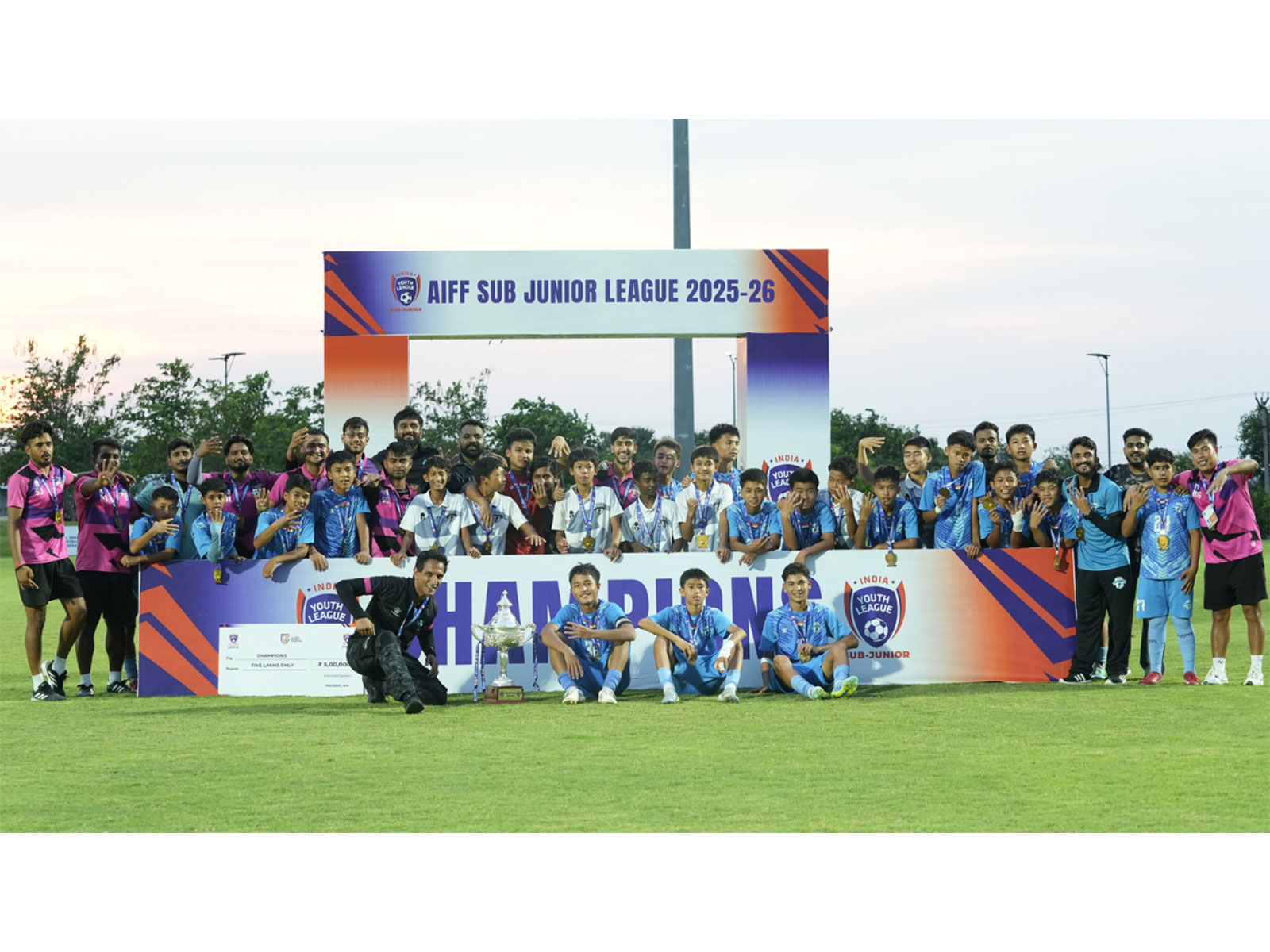 Minerva Academy FC wins AIFF Sub-Junior League 2025-26 (Photo: AIFF)