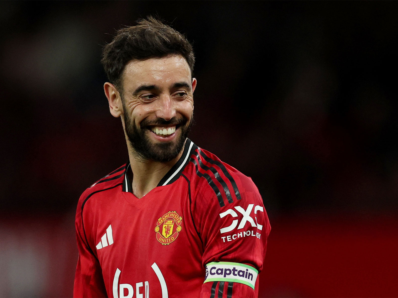Manchester United captain Bruno Fernandes (File Photo/Reuters)
