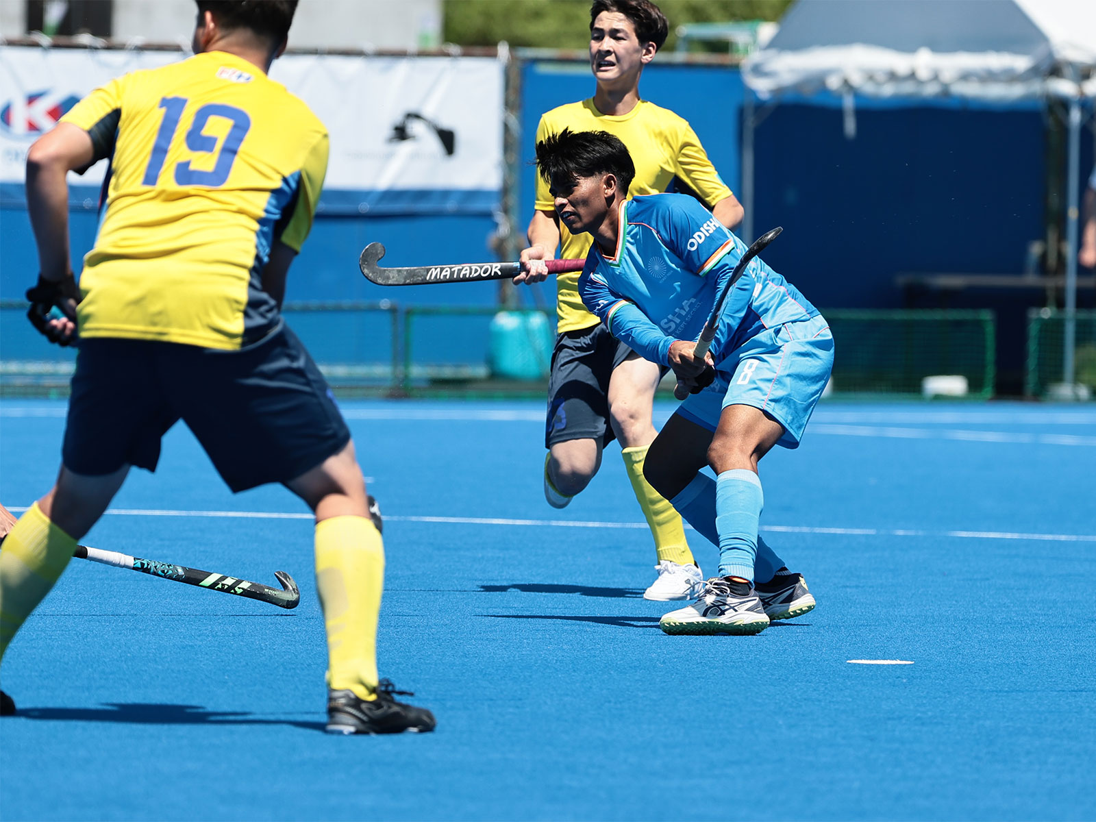 Ketan Kushwaha in action (Photo: Hockey India)