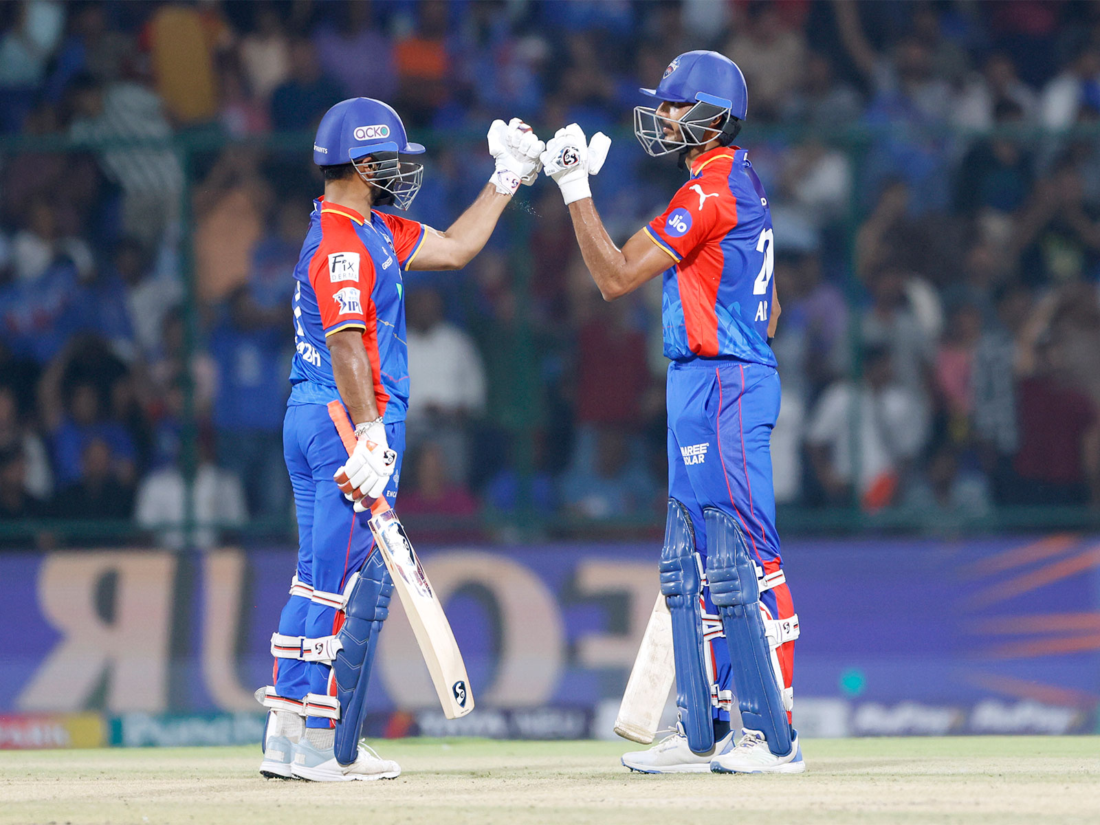 Rishabh Pant (L) and Axar Patel. (Photo: ANI)