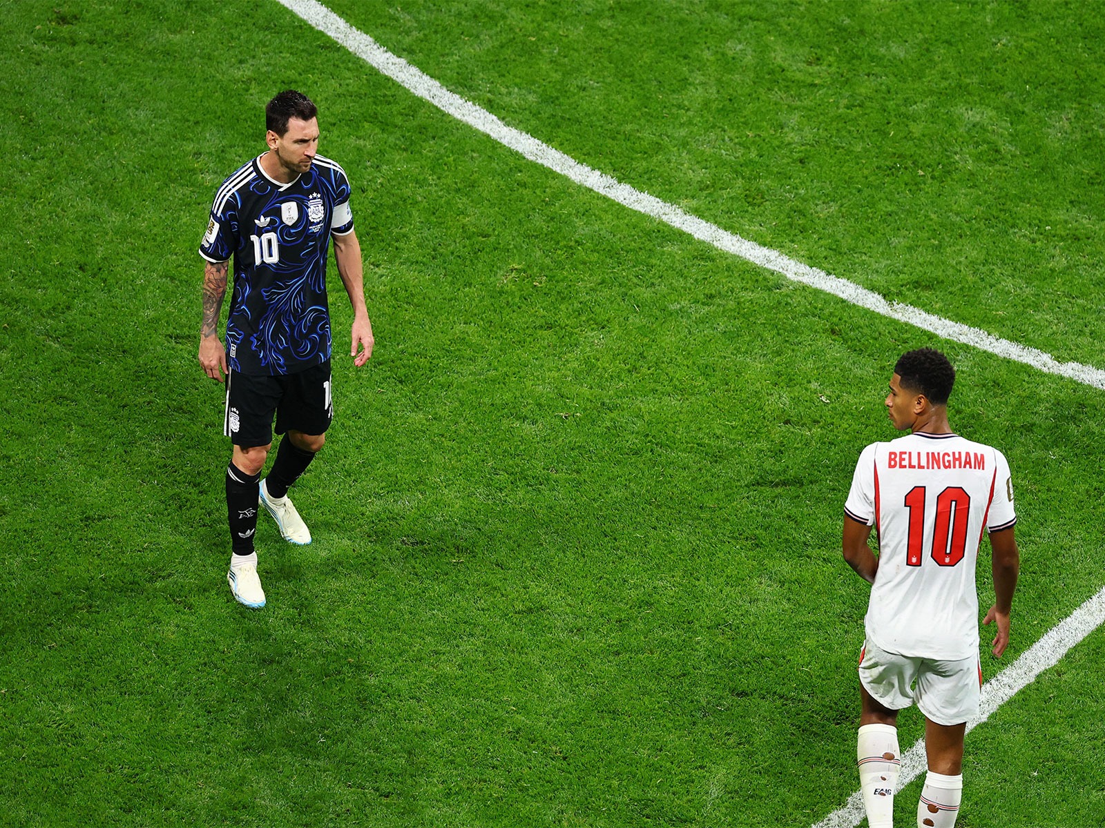 Lionel Messi (left) and Jude Bellingham (right) (Photo: Reuters)