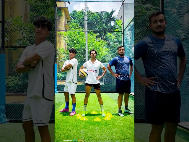 Stop the Ball Challenge! Test your touch, control & focus with the amazing and fun football drills.